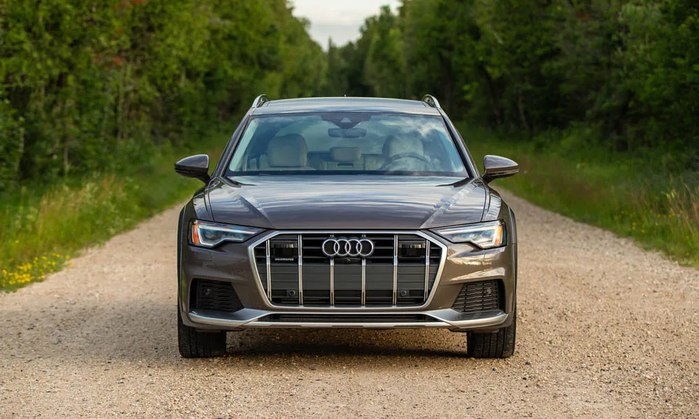 Audi A6 allroad quattro — вид спереди, фото 3
