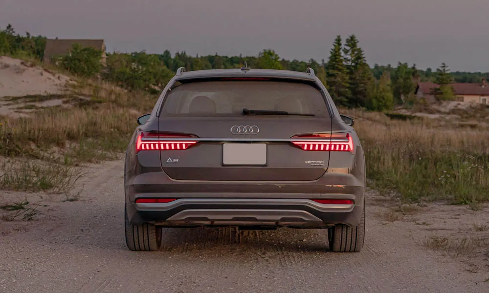 Audi A6 allroad quattro — вид сзади, фото 3