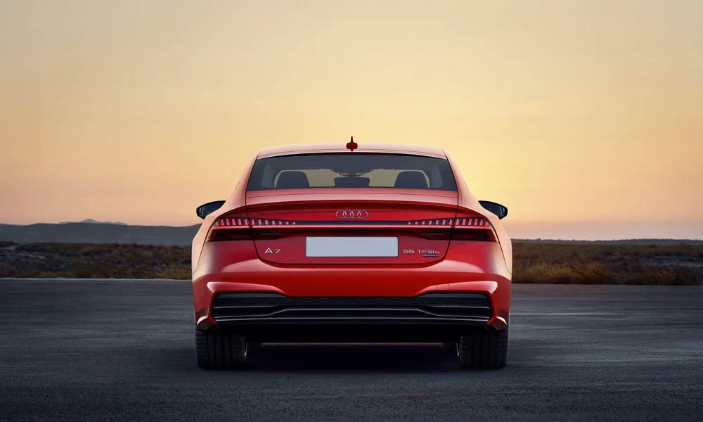 Audi A7 Sportback — вид сзади, фото 3