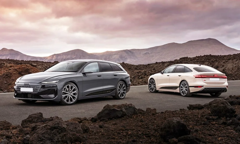 Audi S6 Avant e-tron (2024) — вид сзади, фото 3
