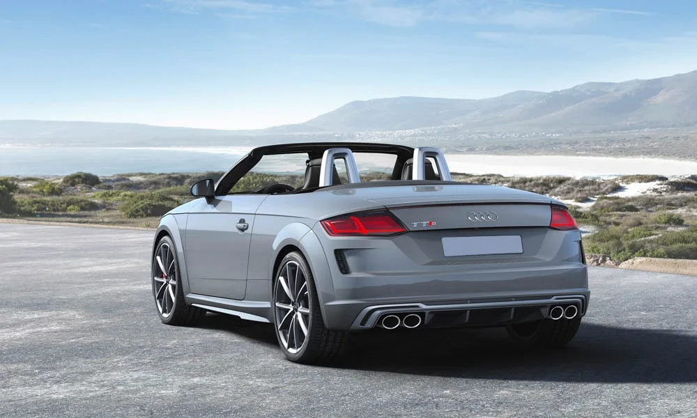 Audi TTS — вид сзади, фото 13