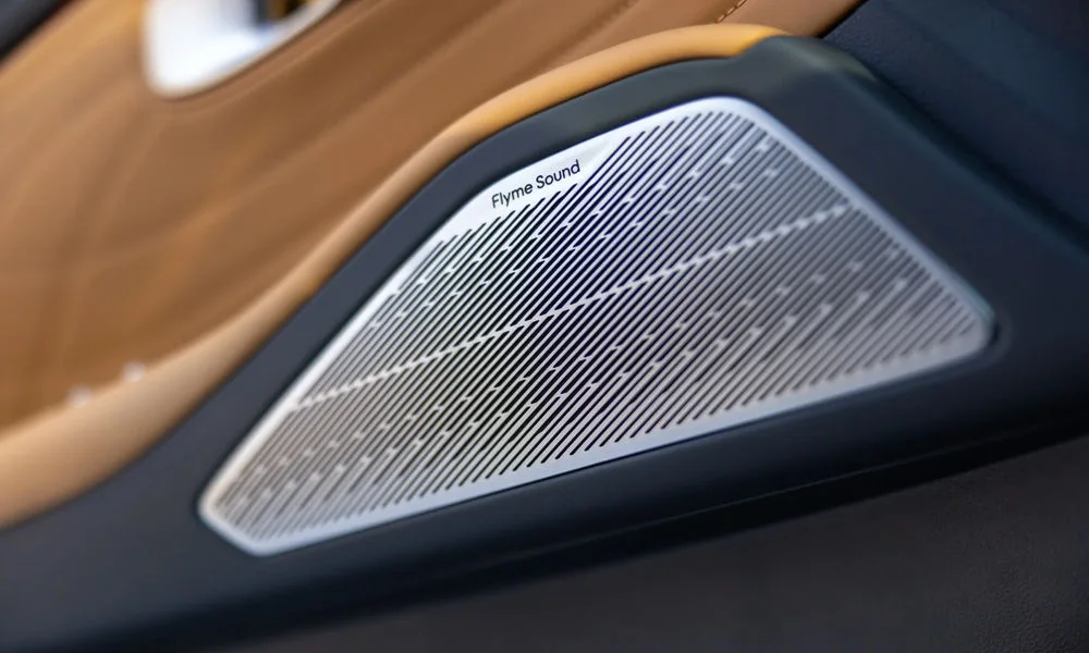 Фото Belgee X80 PHEV — дверная карта. Подлокотник, динамик и блок стеклоподъёмников Belgee X80 PHEV — дверная карта