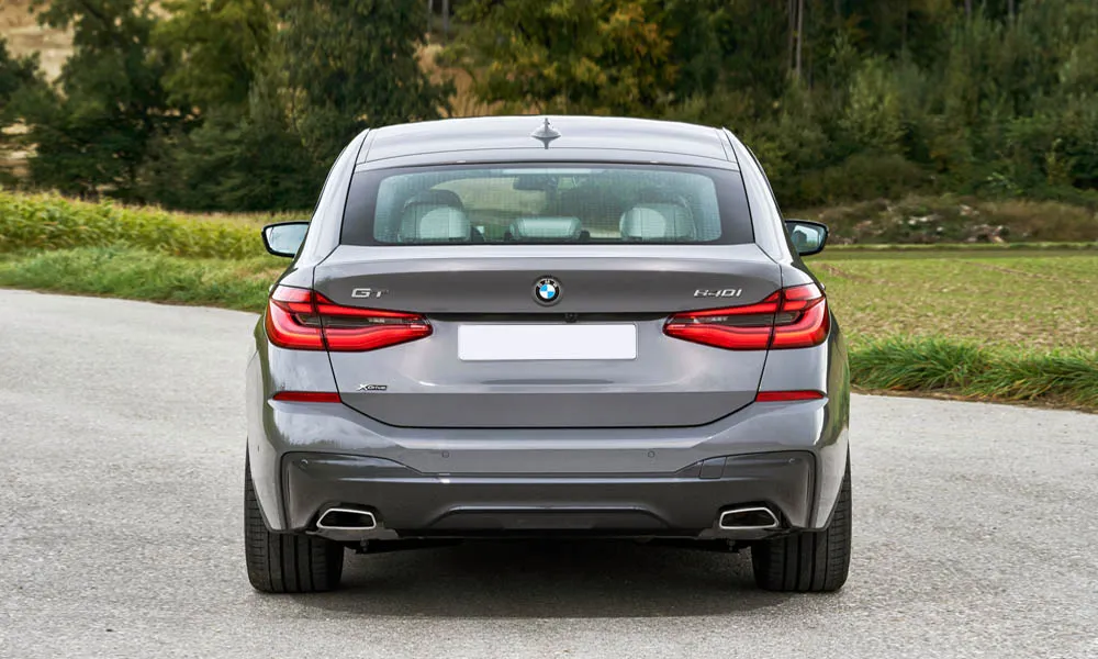 BMW 6 серии GT — вид сзади, фото 2