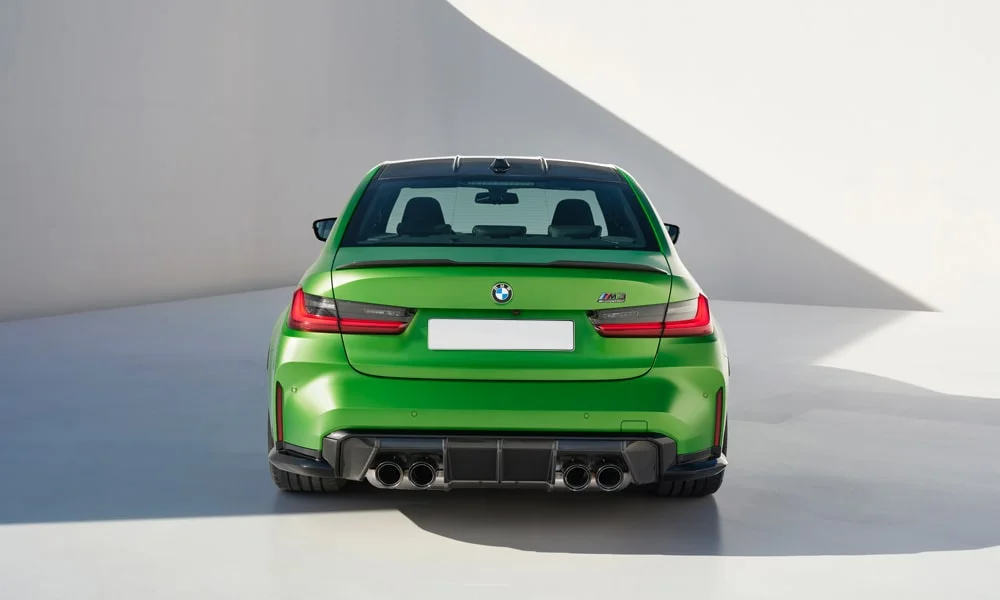 BMW M3 — вид сзади, фото 3