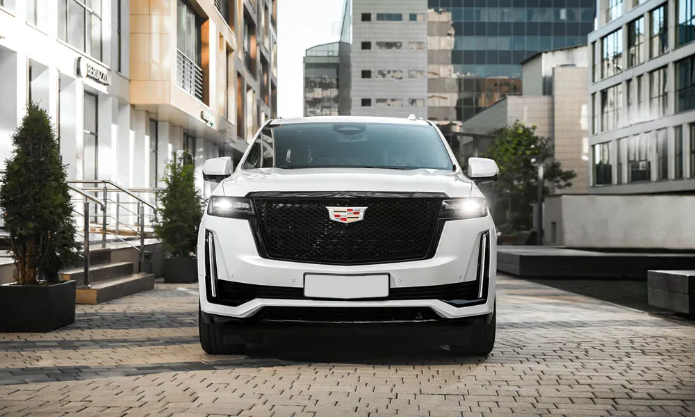Cadillac Escalade — вид спереди, фото 3