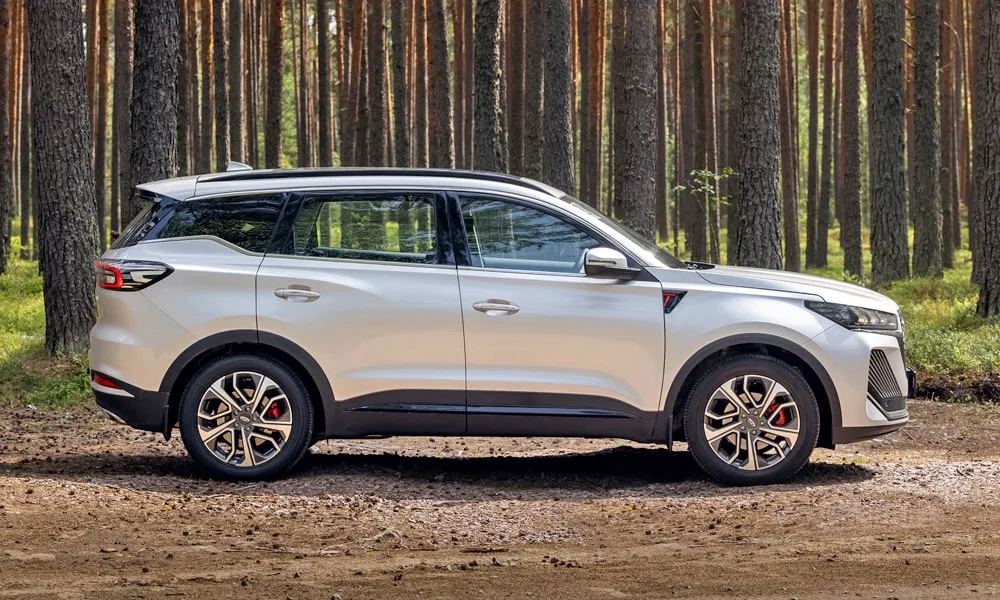 Chery Tiggo 7 Pro Max (2023) — вид сбоку