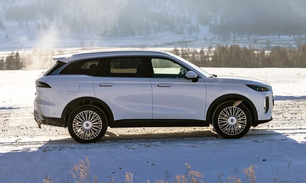 Chery Tiggo 9 (2024) — вид сбоку, фото 2