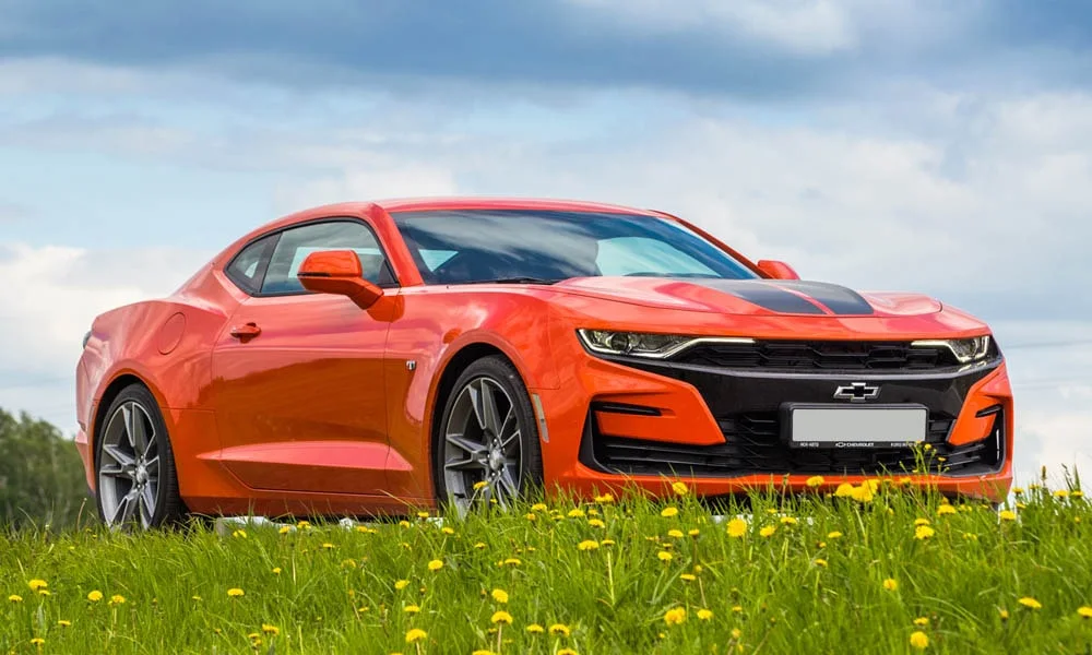 Chevrolet Camaro — вид спереди, фото 3