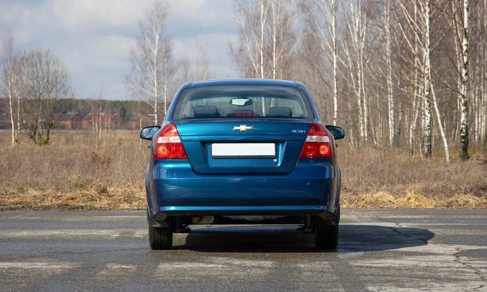 Chevrolet Nexia — вид сзади, фото 2