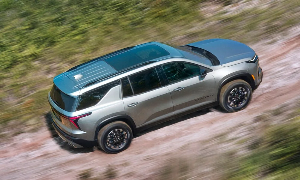 Chevrolet Traverse (2024) — крыша