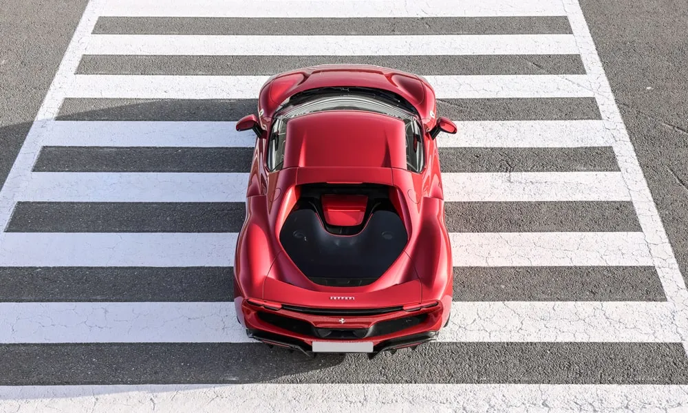 Ferrari 296 GTB — крыша, фото 2