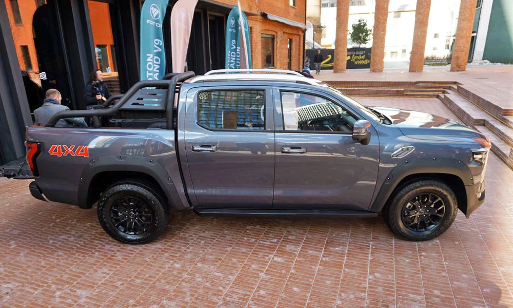 Foton Tunland V7 (2025) — вид сбоку, фото 2