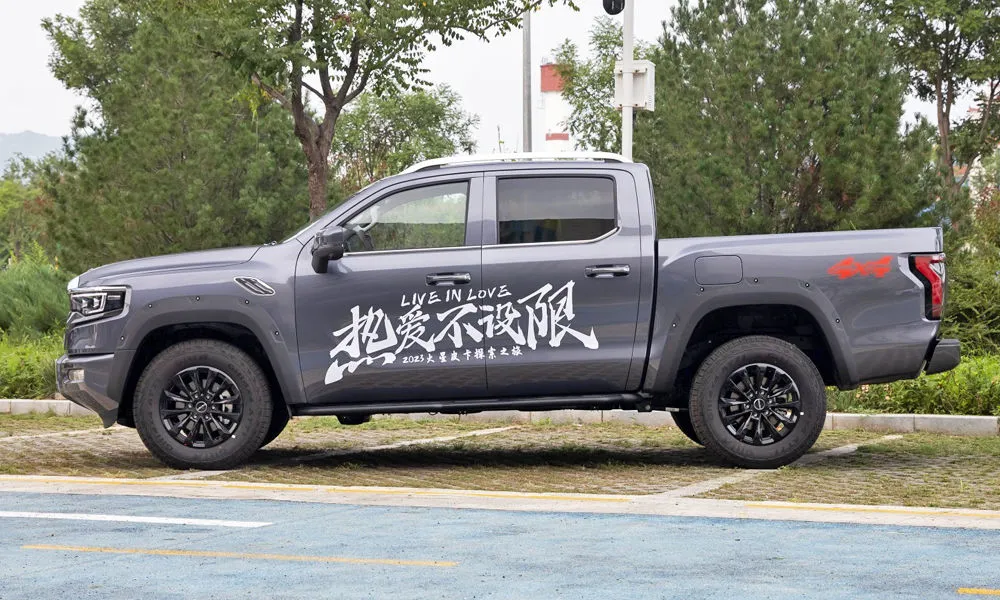 Foton Tunland V9 (2025) — вид сбоку