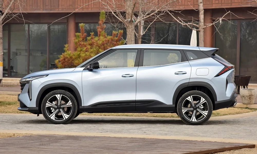 Geely Cityray (2024) — вид сбоку