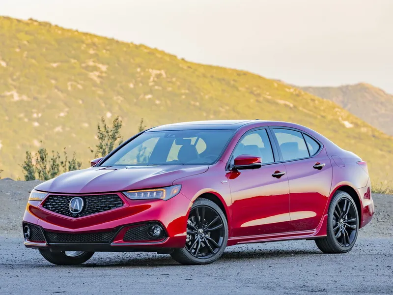 Acura TLX рестайлинг 2017, седан, 1 поколение, UB1/UB2/UB3 (04.2017 - 08.2020)