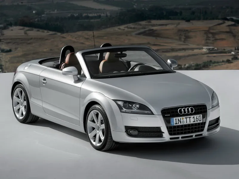 Audi TT 2007, открытый кузов, 2 поколение, 8J (03.2007 - 06.2010)