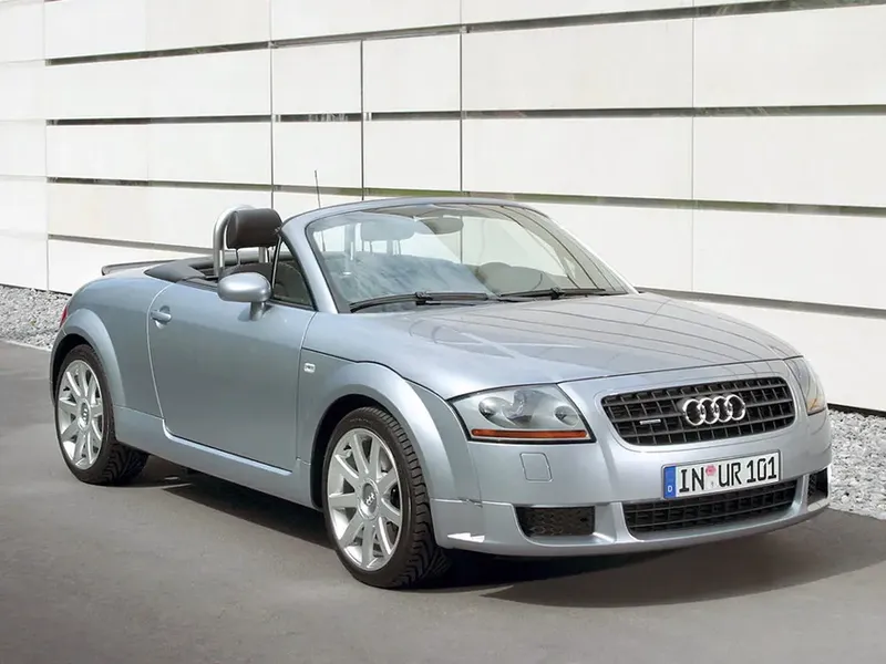 Audi TT рестайлинг 2003, открытый кузов, 1 поколение, 8N (09.2003 - 02.2007)