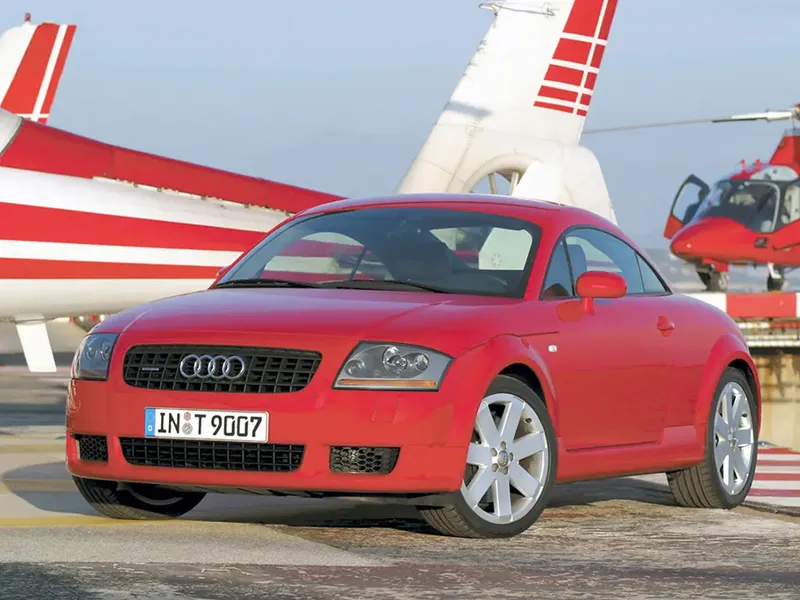 Audi TT рестайлинг 2003, хэтчбек 3 дв., 1 поколение, 8N (09.2003 - 04.2006)