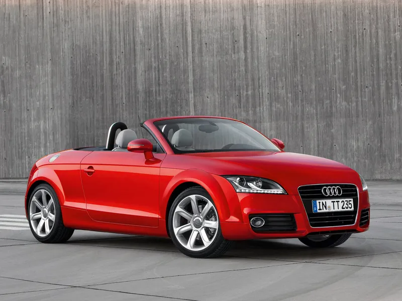 Audi TT рестайлинг 2010, открытый кузов, 2 поколение, 8J (05.2010 - 09.2014)