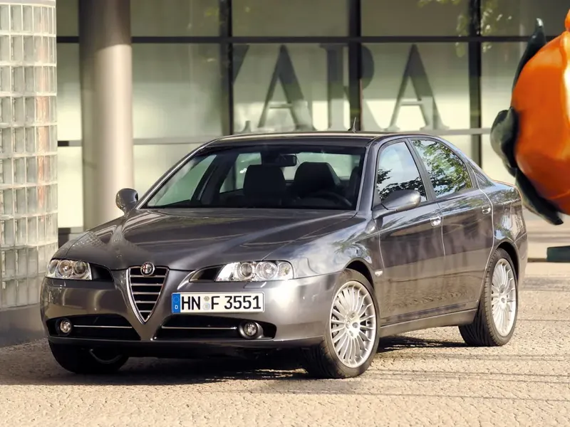 Alfa Romeo 166 рестайлинг 2003, седан, 1 поколение, 936 (09.2003 - 09.2007)