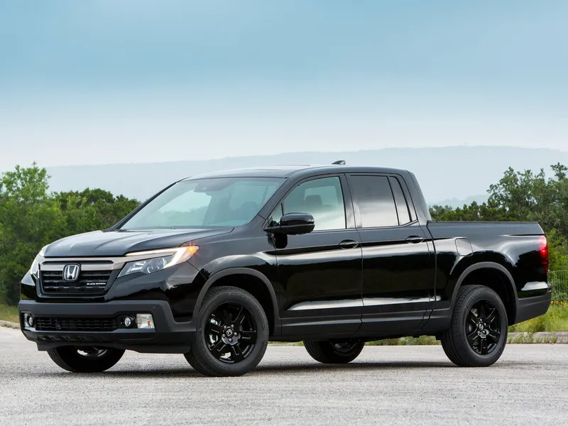 Honda Ridgeline 2015, пикап, 2 поколение, YK2/3 (06.2015 - 09.2020)