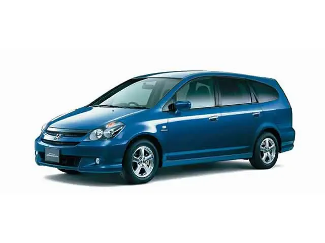 Honda Stream рестайлинг 2003, минивэн, 1 поколение (09.2003 - 06.2006)