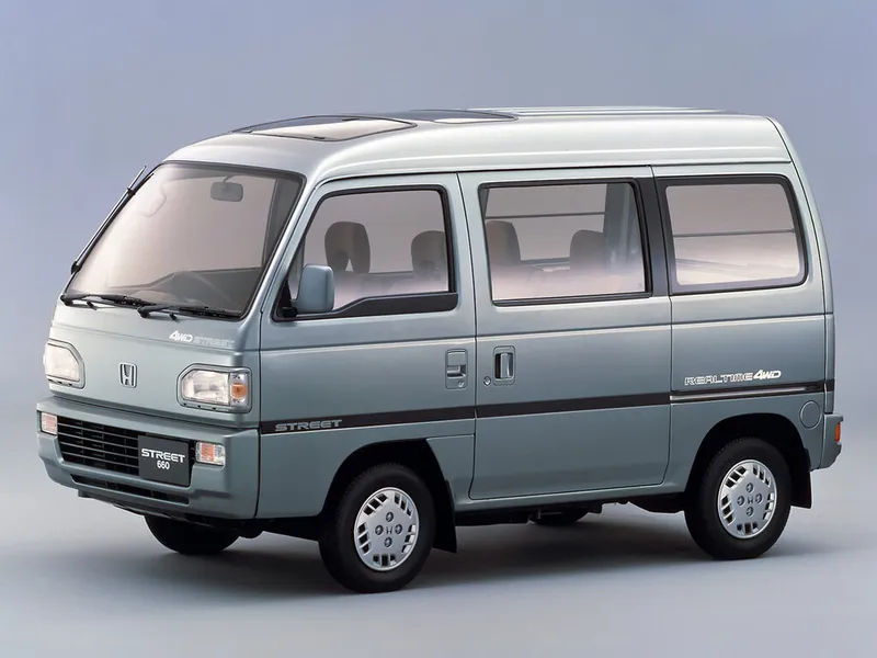 Honda Street рестайлинг 1990, минивэн, 2 поколение (03.1990 - 09.1993)