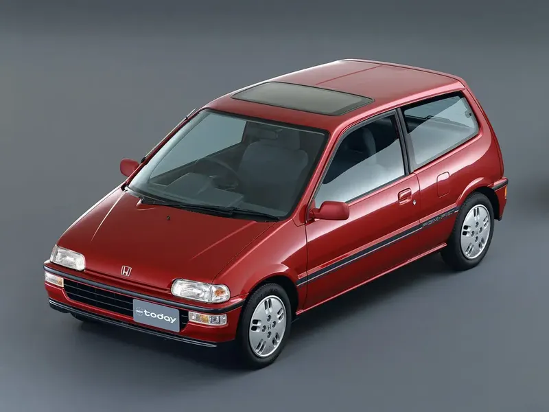 Honda Today 2-й рестайлинг 1990, хэтчбек 3 дв., 1 поколение (02.1990 - 09.1998)