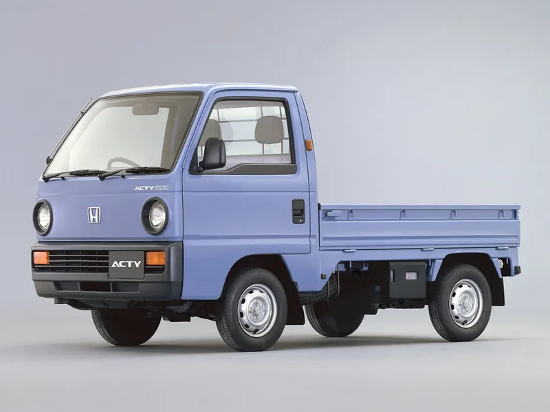 Honda Acty Truck 1988, бортовой грузовик, 2 поколение (05.1988 - 02.1990)