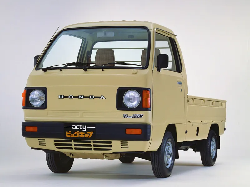 Honda Acty Truck рестайлинг 1982, бортовой грузовик, 1 поколение (06.1982 - 07.1985)