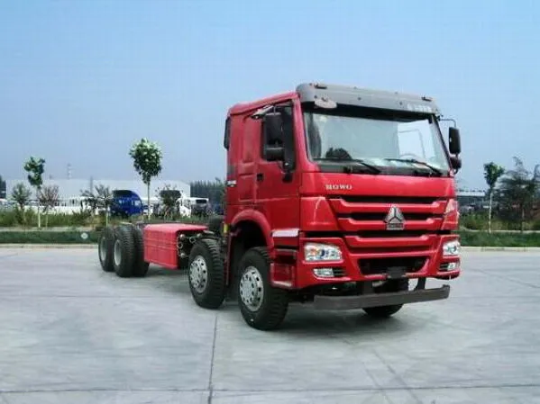Howo 8x4 2007, шасси, 1 поколение, 7 (01.2007 - н.в.)