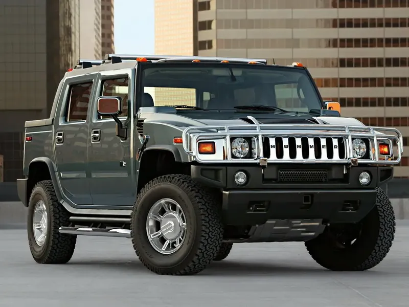 Hummer H2 2005, пикап, 1 поколение, E85 (01.2005 - 10.2009)