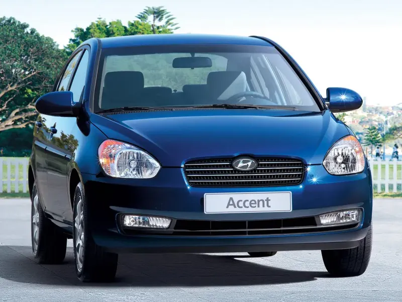 Hyundai Accent 2006, седан, 3 поколение, MC (03.2006 - 04.2007)