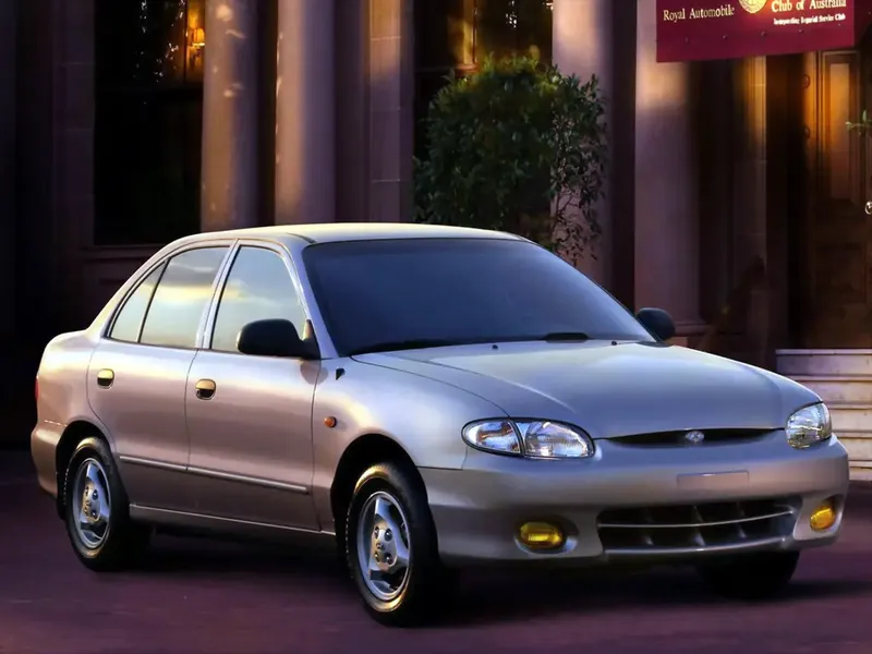 Hyundai Accent рестайлинг 1997, седан, 1 поколение, X3 (02.1997 - 06.1999)