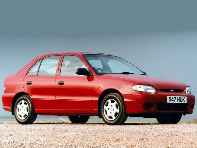 Hyundai Accent рестайлинг 1997, хэтчбек 5 дв., 1 поколение, X3 (02.1997 - 06.1999)