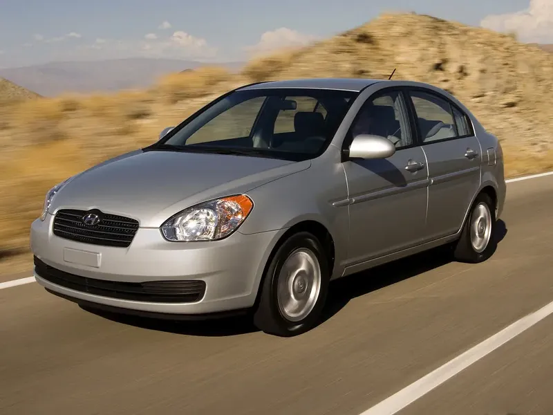 Hyundai Accent 2006, седан, 3 поколение, MC (03.2006 - 01.2011)