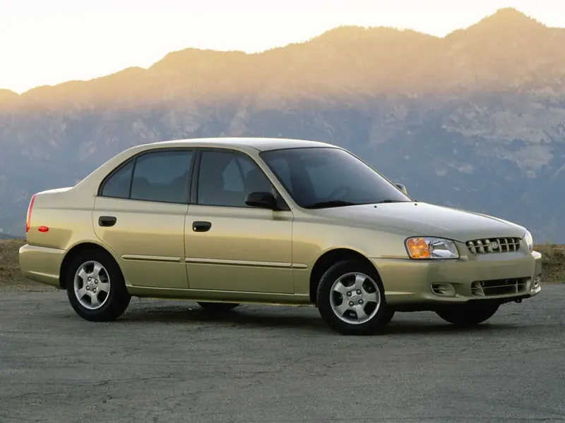 Hyundai Accent 1999, седан, 2 поколение, LC (07.1999 - 03.2003)