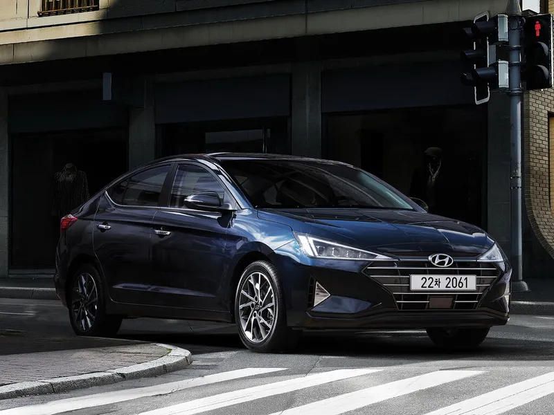 Hyundai Avante рестайлинг 2018, седан, 6 поколение, AD (09.2018 - 03.2020)