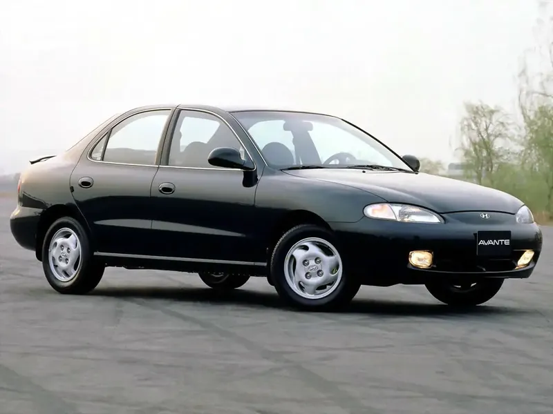 Hyundai Avante 1995, седан, 1 поколение, J (03.1995 - 02.1998)