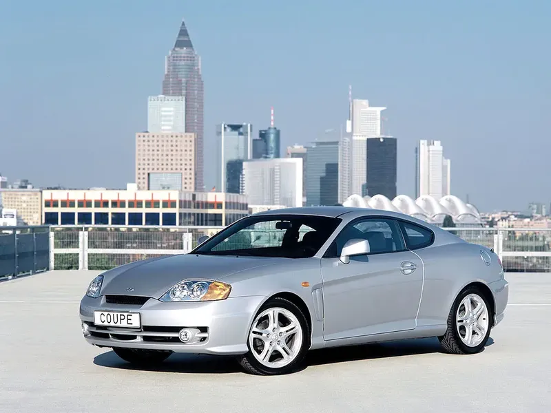 Hyundai Coupe 2002, купе, 2 поколение, GK (01.2002 - 09.2005)