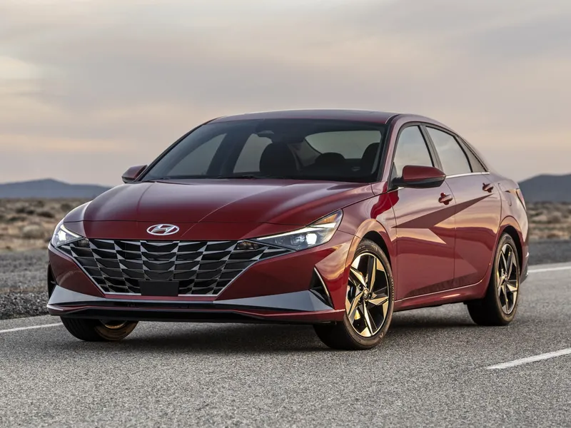 Hyundai Elantra 2020, седан, 7 поколение (10.2020 - 12.2022)