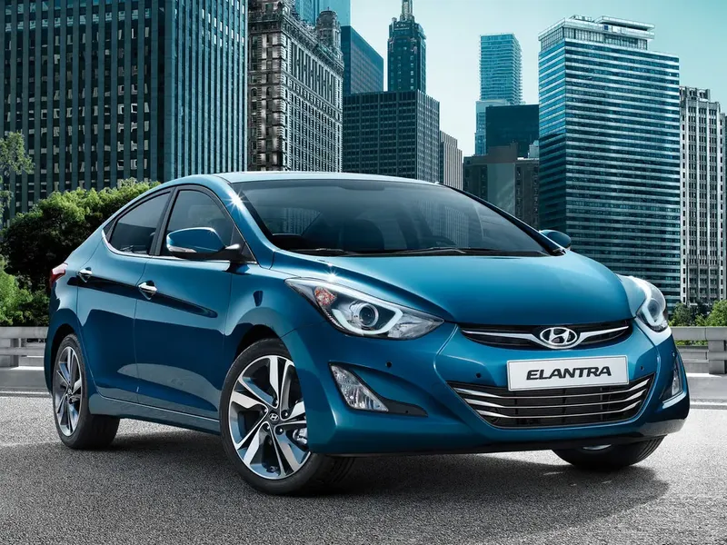 Hyundai Elantra рестайлинг 2013, седан, 5 поколение, MD (08.2013 - 05.2016)