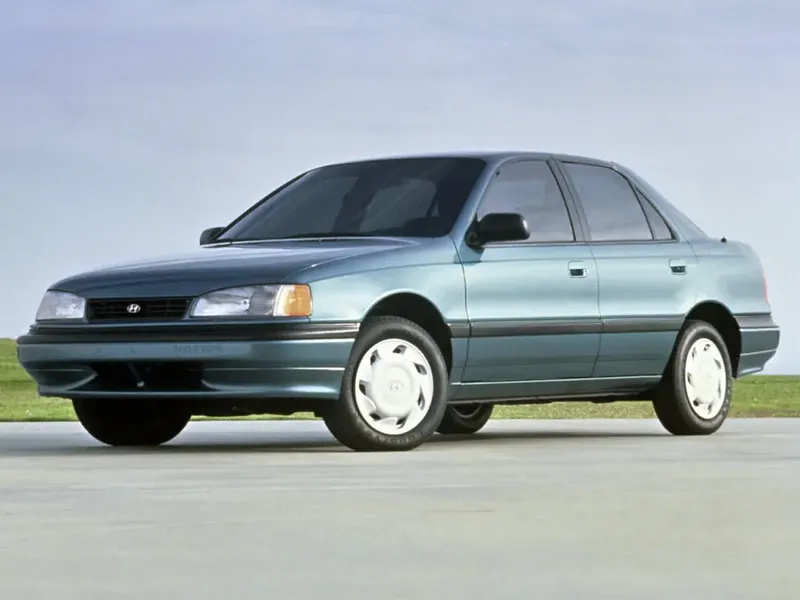 Hyundai Elantra 1990, седан, 1 поколение, J1 (10.1990 - 08.1993)