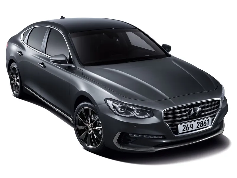 Hyundai Grandeur 2016, седан, 6 поколение, IG (10.2016 - 12.2019)