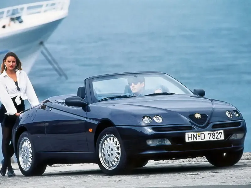 Alfa Romeo Spider 1995, открытый кузов, 2 поколение, 916 (06.1995 - 06.1998)