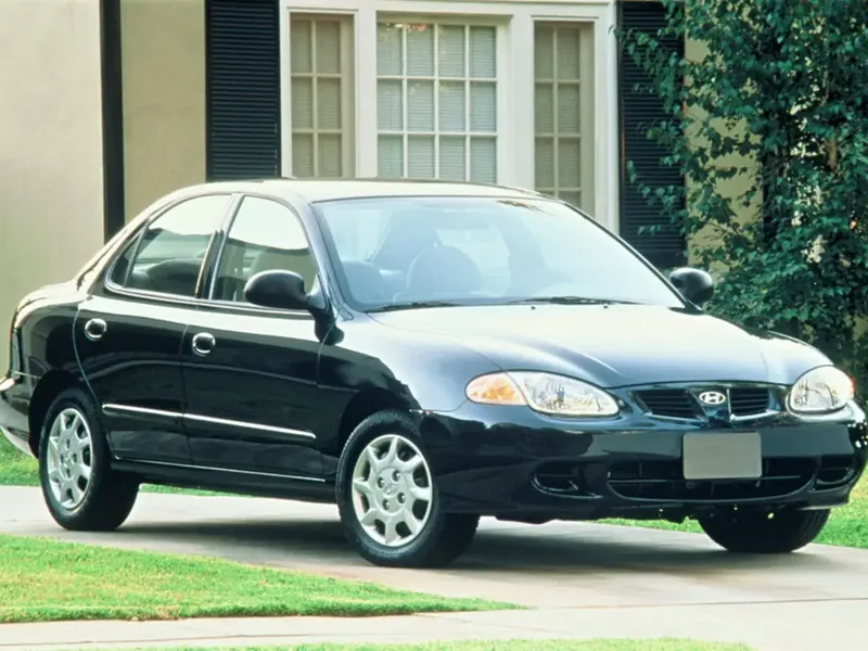Hyundai Lantra рестайлинг 1998, седан, 2 поколение, J3 (11.1998 - 12.2000)