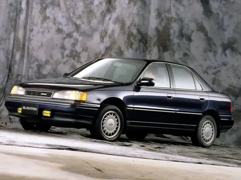 Hyundai Lantra 1990, седан, 1 поколение, J1 (10.1990 - 08.1993)
