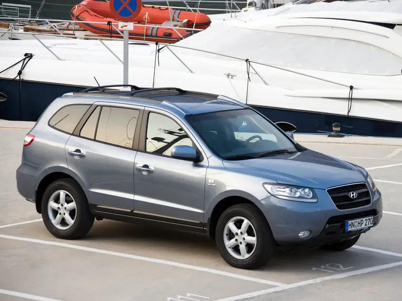 Hyundai Santa Fe 2006, джип/suv 5 дв., 2 поколение, CM (01.2006 - 12.2009)