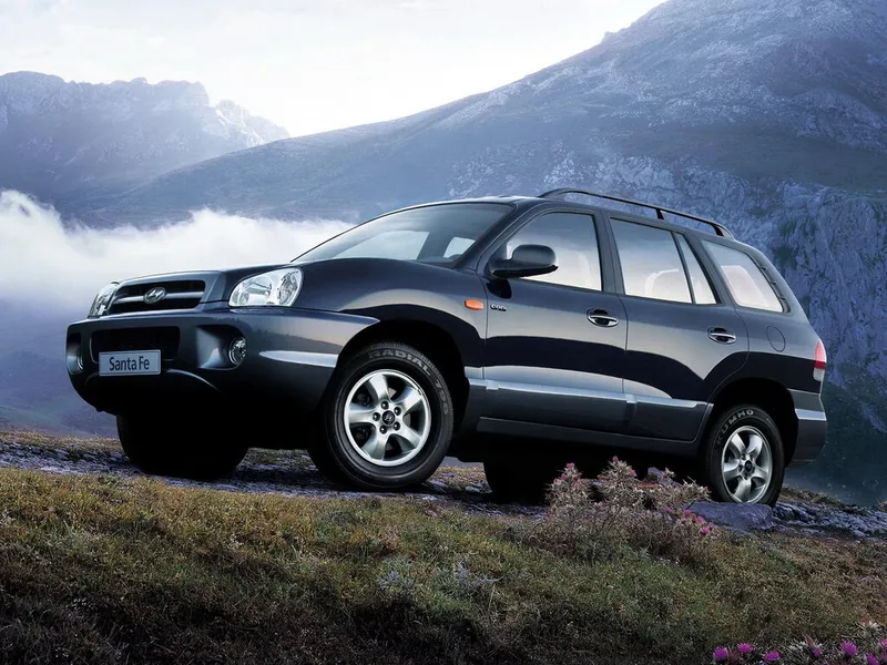 Hyundai Santa Fe рестайлинг 2004, джип/suv 5 дв., 1 поколение, SM (08.2004 - 11.2005)