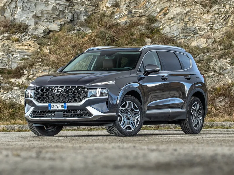 Hyundai Santa Fe рестайлинг 2020, джип/suv 5 дв., 4 поколение, TM (07.2020 - н.в.)